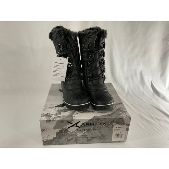 Arctix Women's Chalet Winter Boot Color Black Size : 7 NEW - Picture 2 of 10